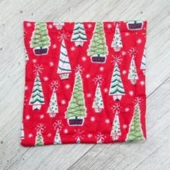 Fun Quilted Christmas Coasters Featuring Tree And Snowflake Designs. -Christmas Homeware & Accessories Shop featureditemlargei 564