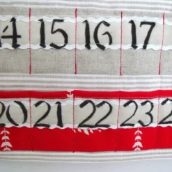 Cat Hanging Christmas Advent Calendar For Storing Small Gifts Or Treats In -Christmas Homeware & Accessories Shop featureditemlargei 58