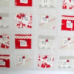 Large Vintage Style Hanging Christmas Advent Calendar, 20 X 29 Inches -Christmas Homeware & Accessories Shop featureditemlargei 591