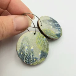 Small Winter Christmas Snowy Earrings -Christmas Homeware & Accessories Shop featureditemlargei 599