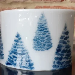 Fused Glass Winter Christmas Snow Scene Freestanding Curved Arch Panel -Christmas Homeware & Accessories Shop featureditemlargei 629