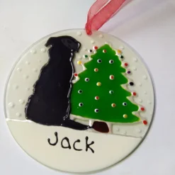 Rottweiler Christmas Sun Catcher Decoration. -Christmas Homeware & Accessories Shop featureditemlargei 639