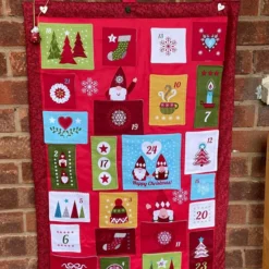 Christmas Gnomes Pocket Advent Calendar With Bells