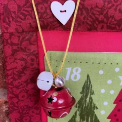Christmas Gnomes Pocket Advent Calendar With Bells -Christmas Homeware & Accessories Shop featureditemlargei 666