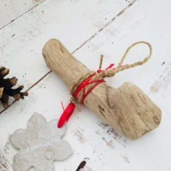 Christmas Decoration, Pottery And Driftwood, Snowflake Decoration -Christmas Homeware & Accessories Shop featureditemlargei 679
