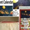 Santa Sleigh Christmas Advent Calandar SALE