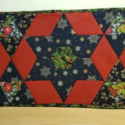 Christmas Table Runner, Navy-burgundy Stars 8 Christmas Table Runner, Navy-burgundy Stars -Christmas Homeware & Accessories Shop featureditemlargei 71