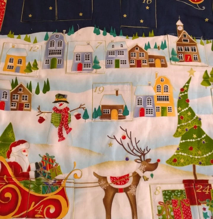 Santa Sleigh Christmas Advent Calandar SALE 5 Santa Sleigh Christmas Advent Calandar SALE - Image 5