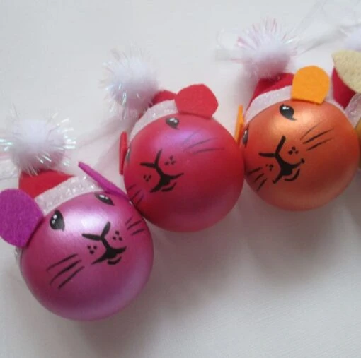 Rainbow Bunny Rabbit Christmas Tree Bauble Hanging Decorations Beautiful Bundle -Christmas Homeware & Accessories Shop featureditemlargei 717