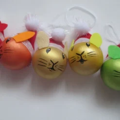 Rainbow Bunny Rabbit Christmas Tree Bauble Hanging Decorations Beautiful Bundle -Christmas Homeware & Accessories Shop featureditemlargei 718