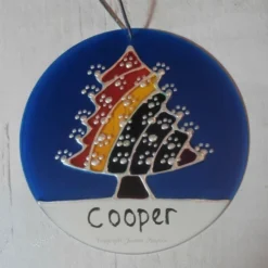 Rainbow Christmas Tree Pet Memorial Sun Catcher Decoration. Christmas Decoration -Christmas Homeware & Accessories Shop featureditemlargei 734