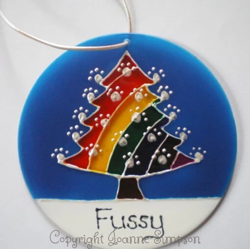Rainbow Christmas Tree Pet Memorial Sun Catcher Decoration. Christmas Decoration -Christmas Homeware & Accessories Shop featureditemlargei 736