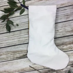 Handmade Christmas Stocking- Large Patchwork, Quilted, Punch Hook! Navy, Cream A -Christmas Homeware & Accessories Shop featureditemlargei 759