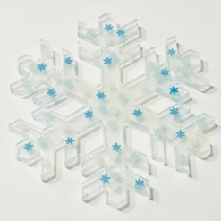 Snowflake Christmas Coasters, Blue Christmas Decor, Christmas Decorations -Christmas Homeware & Accessories Shop featureditemlargei 804