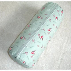 Christmas Bolster Cushion Cover 16"x6" Neck Roll Robin Pillow -Christmas Homeware & Accessories Shop featureditemlargei 824