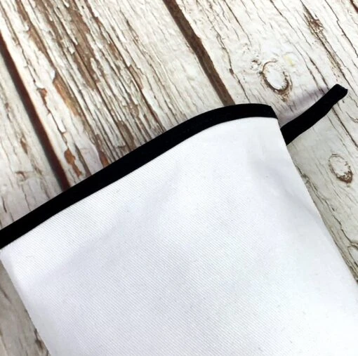 White Christmas Stockings-Holiday Decoration, Custom Initial. Xmas Alphabet -Christmas Homeware & Accessories Shop featureditemlargei 832