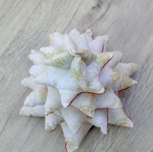 Fabric Christmas Tree Table Decoration With Snowflake Design -Christmas Homeware & Accessories Shop featureditemlargei 870