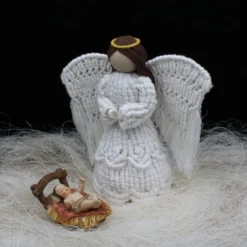 Macrame Angel, Christmas Angel Decoration -Christmas Homeware & Accessories Shop featureditemlargei 896