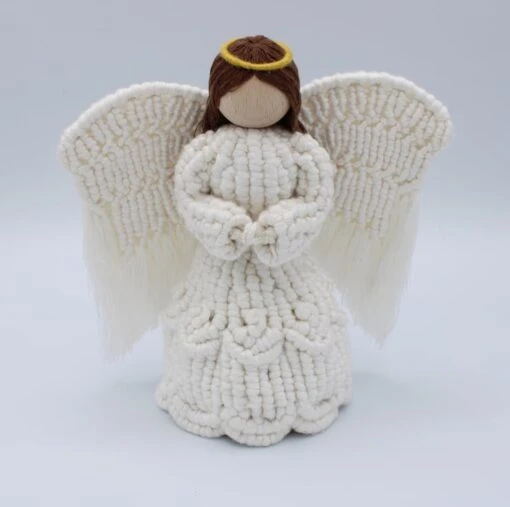 Macrame Angel, Christmas Angel Decoration -Christmas Homeware & Accessories Shop featureditemlargei 898