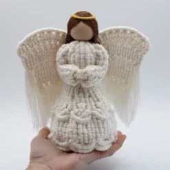 Macrame Angel, Christmas Angel Decoration -Christmas Homeware & Accessories Shop featureditemlargei 899