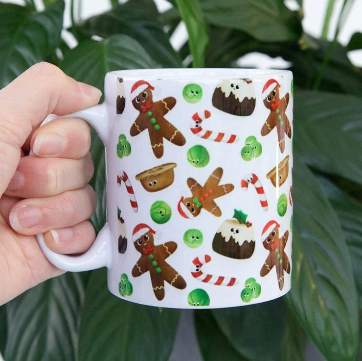 Cute Christmas Food Coffee Drinks Mug 1 Cute Christmas Food Coffee Drinks Mug