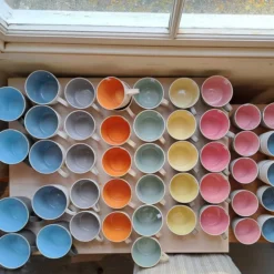 EXTRA LARGE BURNT ORANGE CERAMIC MUG - TEA, HOT CHOCOLATE, SOUP...CHRISTMAS -Christmas Homeware & Accessories Shop featureditemlargei 947