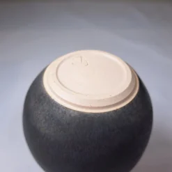 SMALL ROUND CERAMIC POURER - Burnt Orange And Charcoal.... Christmas Gift -Christmas Homeware & Accessories Shop featureditemlargei 966