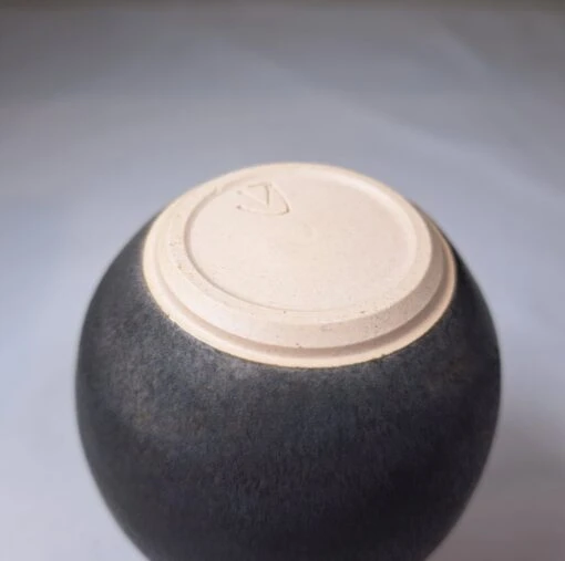 SMALL ROUND CERAMIC POURER - Burnt Orange And Charcoal.... Christmas Gift -Christmas Homeware & Accessories Shop featureditemlargei 966