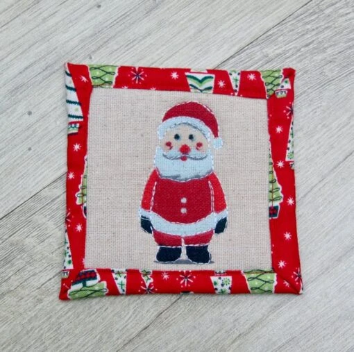 Coasters -Set Of Four Quilted Christmas Coasters. -Christmas Homeware & Accessories Shop featureditemlargei 974
