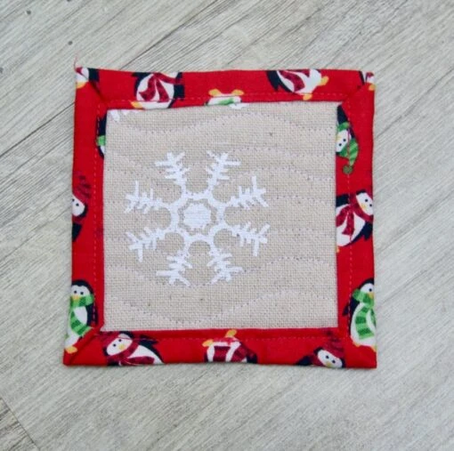 Coasters -Set Of Four Quilted Christmas Coasters. -Christmas Homeware & Accessories Shop featureditemlargei 976