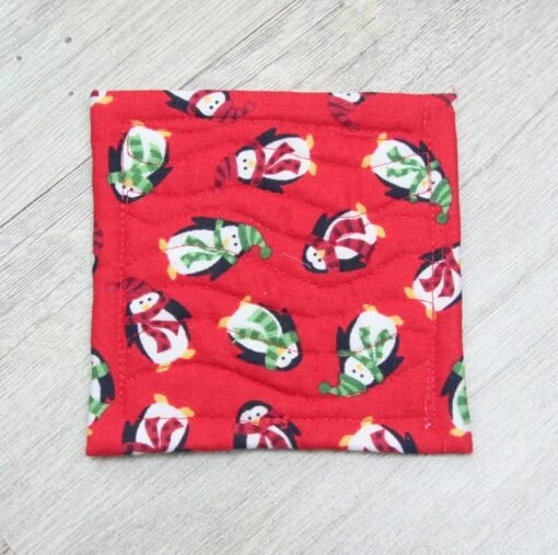 Coasters -Set Of Four Quilted Christmas Coasters. -Christmas Homeware & Accessories Shop featureditemlargei 977