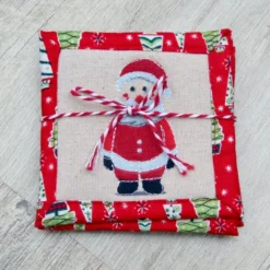 Coasters -Set Of Four Quilted Christmas Coasters. -Christmas Homeware & Accessories Shop featureditemlargei 980