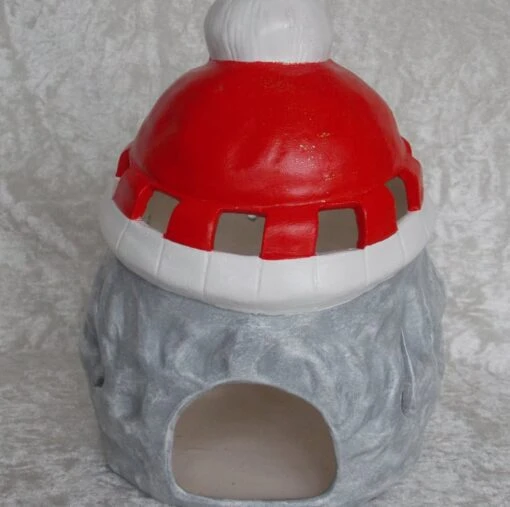 Ceramic Hand Painted Large Father Christmas Santa Candle Holder Decoration. -Christmas Homeware & Accessories Shop featureditemlargei 996