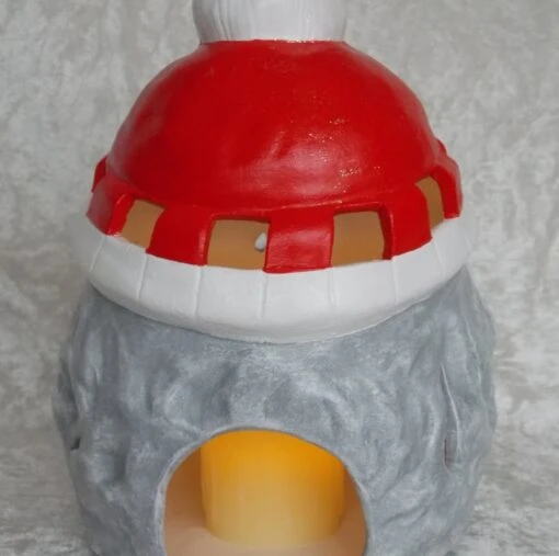 Ceramic Hand Painted Large Father Christmas Santa Candle Holder Decoration. -Christmas Homeware & Accessories Shop featureditemlargei 998