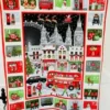 Reusable Fabric Advent Calendar - London At Christmas