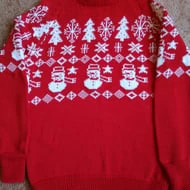 Christmas Jumper. Made To Measure. Any Colour